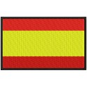 Parche Bordado Bandera ESPAÑA (con Velcro)