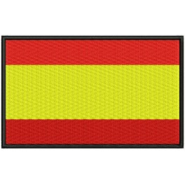 Parche Bordado Bandera ESPAÑA (con Velcro)