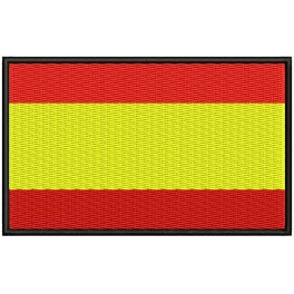 Parche Bordado Bandera ESPAÑA (con Velcro)