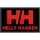 Parche Bordado HELLY HANSEN (Bordado ROJO / Fondo NEGRO)