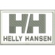 Parche Bordado HELLY HANSEN (Bordado GRIS METAL / Fondo BLANCO)