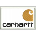 Parche Bordado CARHARTT (Fondo BLANCO)