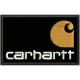 Parche Bordado CARHARTT (Fondo NEGRO)