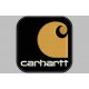 Parche Bordado CARHARTT (Fondo NEGRO)