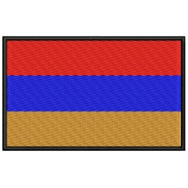 Parche Bordado Bandera ARMENIA