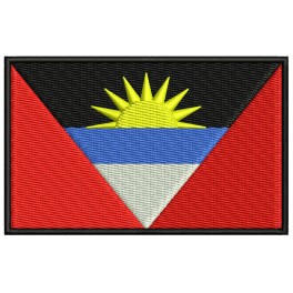 Parche Bordado Bandera ANTIGUA y BARBUDA