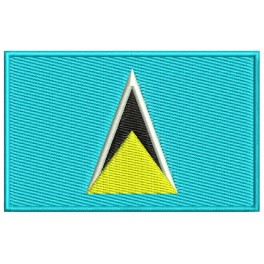 Parche Bordado Bandera SANTA LUCIA
