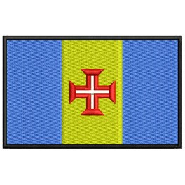 Parche Bordado Bandera MADEIRA