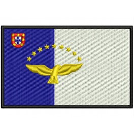 Parche Bordado Bandera AZORES