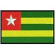 Parche Bordado Bandera TOGO