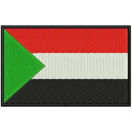 Parche Bordado Bandera SUDAN