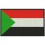 Parche Bordado Bandera SUDAN