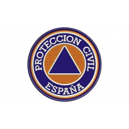 Parche Bordado PROTECCION CIVIL (Circular)