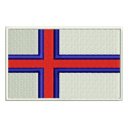 Parche Bordado Bandera ISLAS FEROE