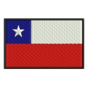 Parche Bordado Bandera CHILE