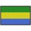 Parche Bordado Bandera GABON