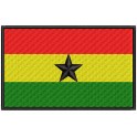 Parche Bordado Bandera GHANA