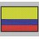 Parche Bordado Bandera COLOMBIA