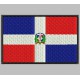Parche Bordado Bandera REPUBLICA DOMINICANA