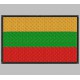 Parche Bordado Bandera LITUANIA