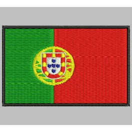 Parche Bordado Bandera PORTUGAL
