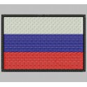 Parche Bordado Bandera RUSIA (FEDERACION)