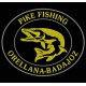 Parche Bordado PESCA PIKE (LUCIO) FISHING (Color ORO)