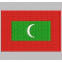 Parche Bordado Bandera MALDIVAS