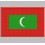 Parche Bordado Bandera MALDIVAS