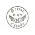 Parche Bordado NORTON RIDERS ESPAÑA
