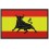 Parche Bordado Bandera ESPAÑA y TORO