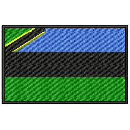 Parche Bordado Bandera ZANZIBAR