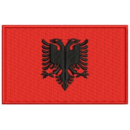 Parche Bordado Bandera ALBANIA