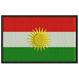 Parche Bordado Bandera KURDISTAN