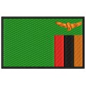 Parche Bordado Bandera ZAMBIA
